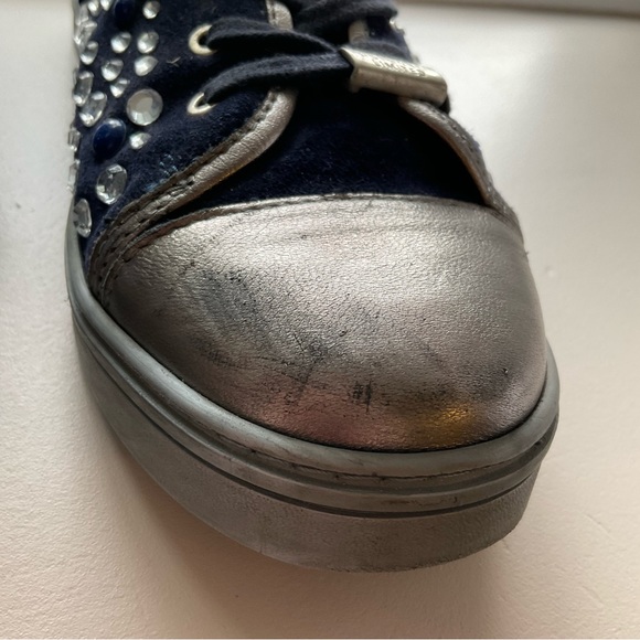 Roberto Botticelli Limited Sneakers Navy Suede EU 38 - Picture 7 of 8